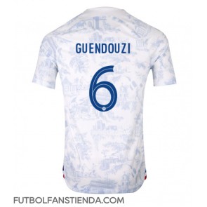 Francia Matteo Guendouzi #6 Segunda Equipación Mundial 2022 Manga Corta